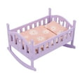 thumbnail image 2 of LeeQinersw Fashion Doll Bed Bedroom Furniture Set for 16cm Doll Accessory DIY Scene Pretend, 2 of 8