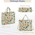 thumbnail image 6 of FORMRS Womens Corduroy Tote Bag Crossbody Shoulder Handbag with Pocket, Floral Design, 6 of 7
