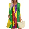 thumbnail image 2 of CIENVNSTG Women's Fashion A-Line Summer Dress Casual Flowy Dress for Everyday Wear, 2 of 4