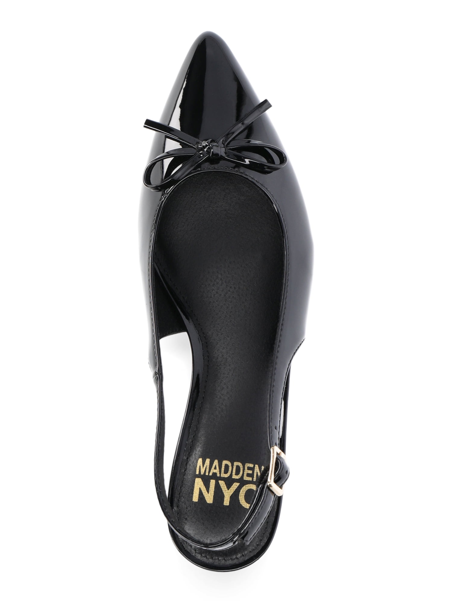 Madden NYC Women's Kitten Heel Slingback Shoes