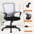 thumbnail image 7 of Office Chair Ergonomic Computer Chair Mesh Desk Chair Swivel Chairs, 7 of 7