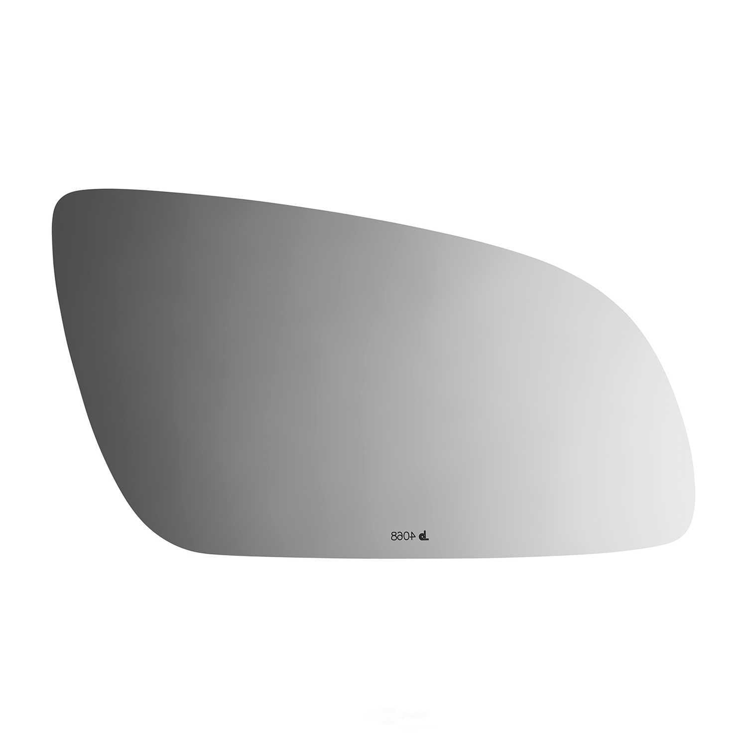 Burco Side View Mirror Replacement Glass - Clear Glass - 4068