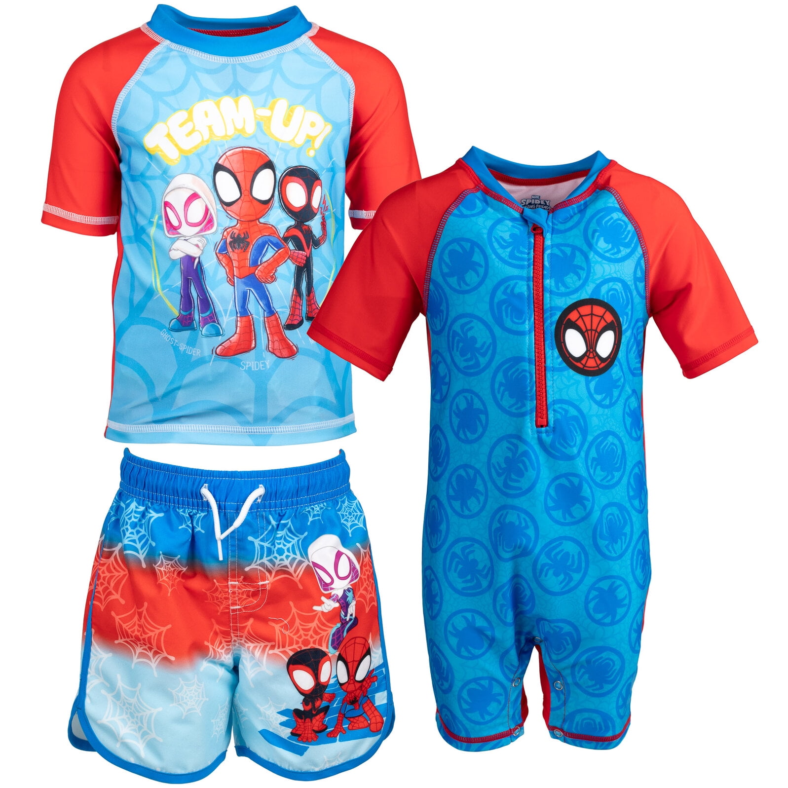 Marvel SpiderMan Spidey and His Amazing Friends Toddler Boys 3 Piece