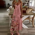 thumbnail image 2 of gbyLJF Casual Dress for Women Tassel Dress Women Flowy Boho Dress for Women Retro Prom Dress A04_Multicolor L, 2 of 5
