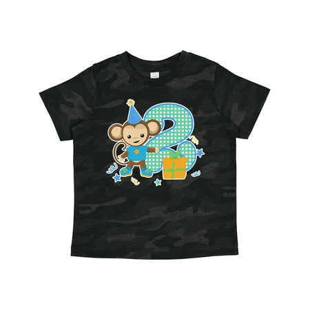 

Inktastic Im 2 Years Old with Monkey Gift Toddler Boy or Toddler Girl T-Shirt