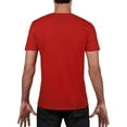 thumbnail image 5 of Gildan Mens Soft Style V-Neck Short Sleeve T-Shirt, 5 of 5