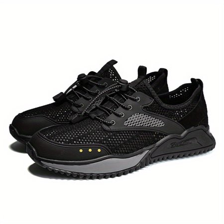 

New single mesh breathable and comfortable drop molding decorative elastic band easy to wear with just one foot non smelly casual shoes for summer men