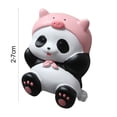 thumbnail image 5 of Tnobhg Panda Shape Refrigerator Magnet Sticker Creative Photo Wall 3D Resin Magnetic Detachable Fridge Sticker Fridge Decor, 5 of 7