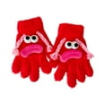 thumbnail image 2 of Mouth Cartoon Gloves with Screentouch Fingers Soft and Stretchy Short Hand Gloves for Girl Daily,Christmas Gifts for Grandkids(7.9Inch,Red), 2 of 3
