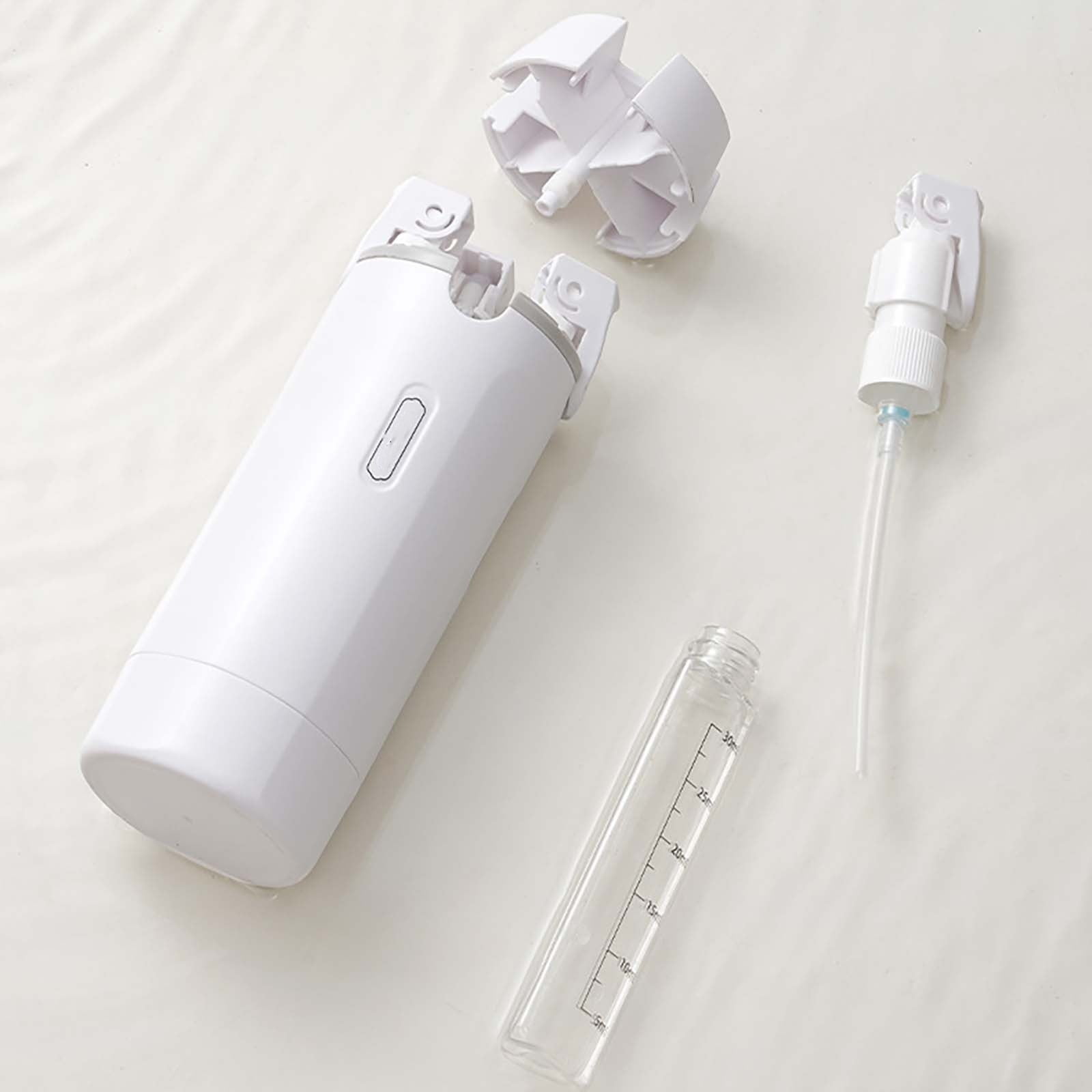Gytml 4-In-1 Travel Toiletry Dispenser Kit, 30Ml Leak-Proof Refillable Bottles With Storage Case & Labels, Portable Shampoo Lotion Containers For Flights, Gym & Travel(White-A)