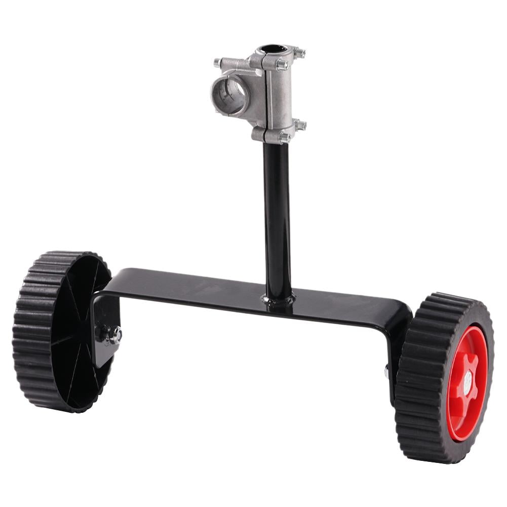 Roue Support Réglable Pour Coupe-bordures - Pour Tube 28mm, Acier Et Plastique - Accessoire Tondeuse, Débroussailleuse