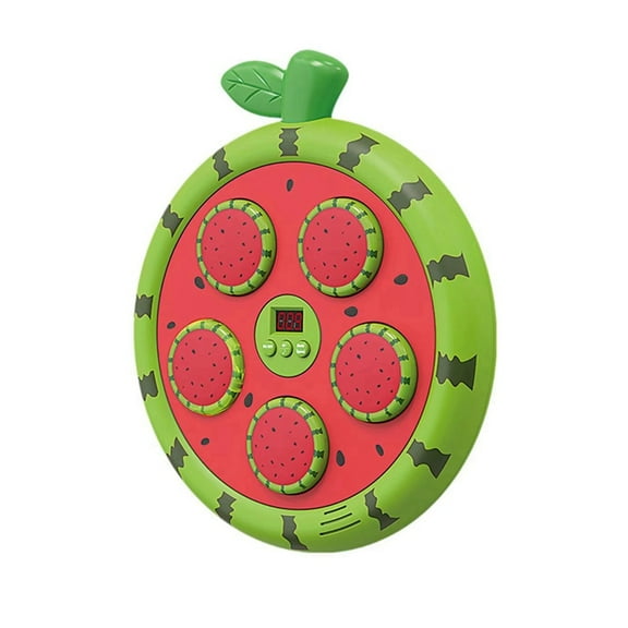 Children'S Music Boxing Machine Wall-Mounted Rhythm Wall Target Boxing Trainer for Sports Practice, Home Fitness Use,A,1 * Fruit Boxing Machine