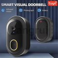 thumbnail image 3 of Tuya Wifi Video Doorbell Wifi Intercom Door Bell Camera Home White, 3 of 5