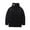 Black, variant on Odeerbi Kids Boys Girls Turtleneck Sweater Cable Knit Chunky Sweater Fashion Children Winter Warm Casual Long Sleeve Thickened Sweater Black