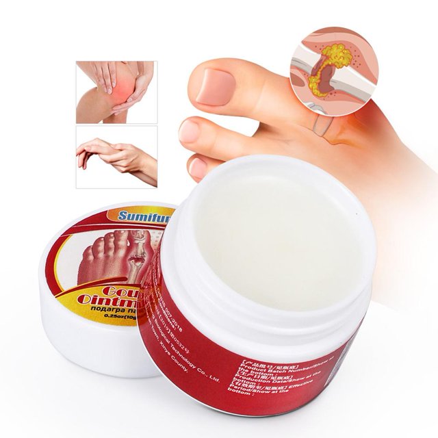 Crema eficaz para la gota Crema para el alivio del dolor corporal y articular para la zona lumbar cervical Likrtyny Cuidado Belleza