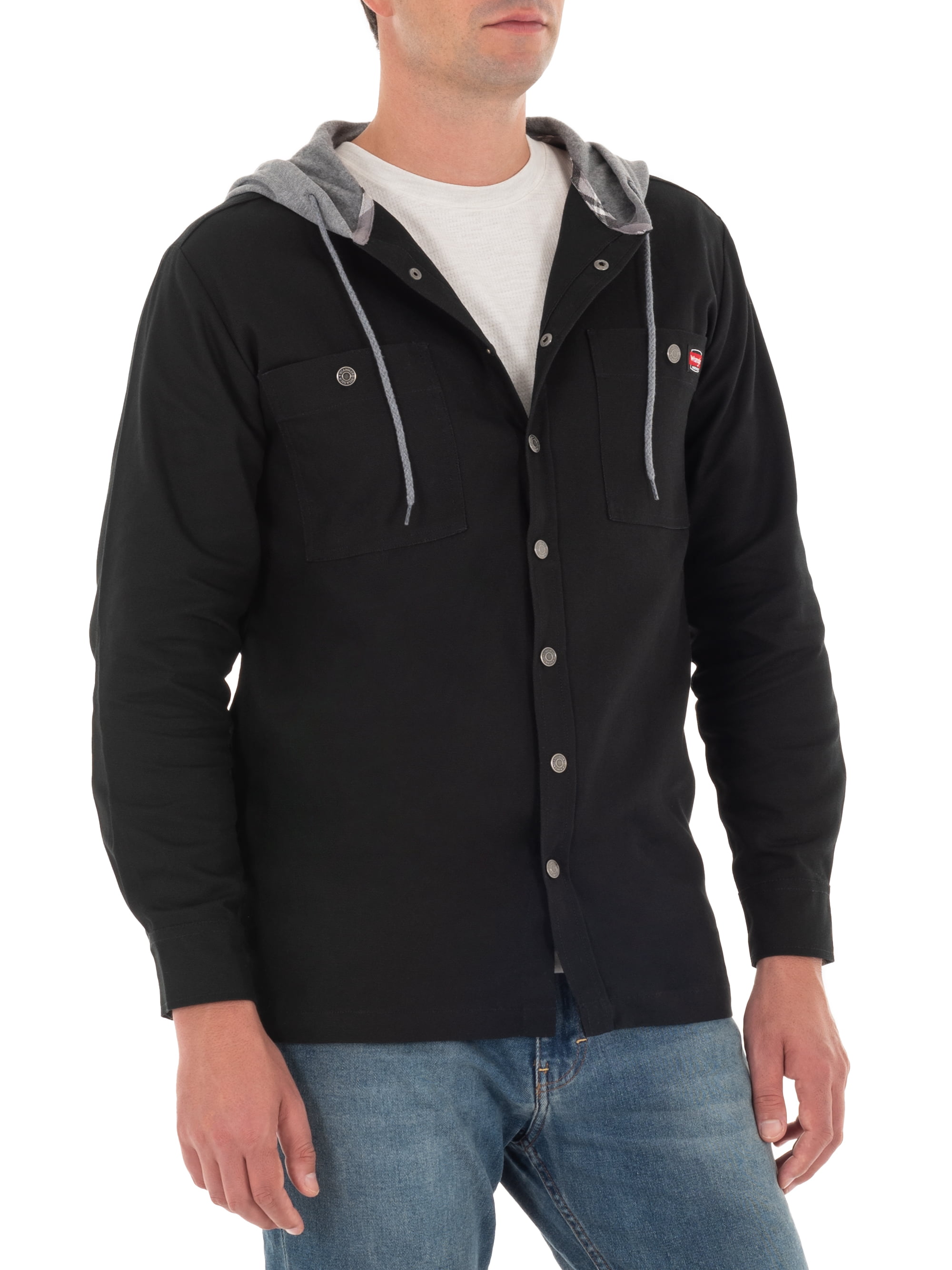 Wrangler Men's Unlined Shirt Jacket 