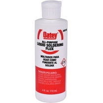 Oatey 30106 Soldering Liquid Flux, 4 Oz, No 11, 4-Ounce, Yellow