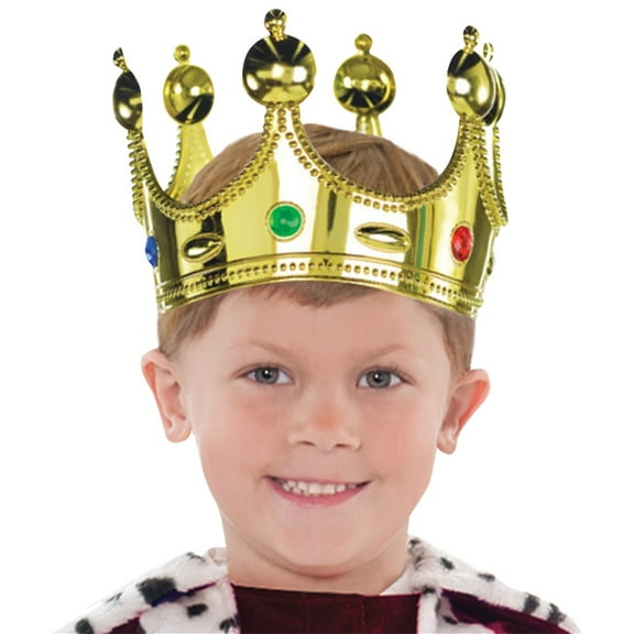 Jeweled Crown Kids Costume Accessory