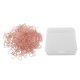 thumbnail image 1 of 100pcs Cute Paper Clips Non Skid Bow Shape Anti Rust Colorfast Metal Office Paperclips Planner Clips for School Rose Gold, 1 of 5