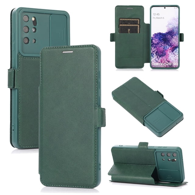 Funda de cuero con tapa para Samsung Galaxy S21, S20, Note 20, Ultra Plus, A12, A72, A52, A32, A21S, A51, A71, A31 qym unisex