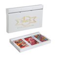 thumbnail image 1 of Paris Plastic Playing Cards Set Of 3, Bridge Size, Multicolor Cards Packed In A Three Piece White Pvc Container, Cards For All Ages Used For Card Games, Poker & Rummy | Playing Cards, 1 of 5