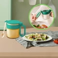 thumbnail image 1 of Household Kitchen Handle Flip Cover Large Capacity Storage Seasoning Compartment Spice Container Bottle for Countertop Organization,SouMaox, 1 of 9