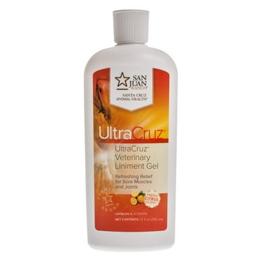 UltraCruz® Veterinary Liniment Gel for Horses, 12 oz