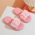 thumbnail image 2 of Otqutp Toddler Ankle Support Footwear 3-11Years Girls Slippers Open Toe Slippers Girl House Shoes Baby Soft Soled Pearl Sandals Shoes, 2 of 5