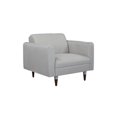 thumbnail image 3 of Sillón Roldán - Gris claro Gaia Herbs Contemporáneo, 3 of 7