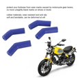 thumbnail image 2 of 4PCS Motorcycle Gear Shift Lever Shoe Protector Rubber Anti Slip Universal for Street Dirt Bikes ATVs Blue, 2 of 6