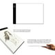 thumbnail image 4 of Matsuzay Escritorio de escritura de Anime, plataforma de visualización translúcida, estación de copia, tablero emisor de luz pinturas No.2, 4 of 6