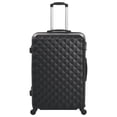 thumbnail image 2 of vidaXL Ensemble de Valises Rigides sur Roulettes 3 Pcs Noir ABS, 2 of 5