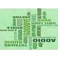 thumbnail image 1 of Ahgly Company Indoor Rectangle Patterned Mint Green Area Rugs, 8' x 10', 1 of 1