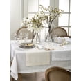 thumbnail image 2 of Handmade Basic Hemstitch Border Linen-Cotton (16"x90" Table Runner), 2 of 2
