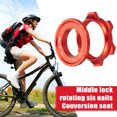 thumbnail image 4 of Rotor De Bloqueo Central Perno de disco de freno de conversión Center Lock Rotor MTB Bike Center Lock (rojo), 4 of 6