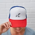 thumbnail image 6 of CafePress - Swallow Tailed Kite Bird - Adjustable Unisex Printed Trucker Hat with Mesh Back, 6 of 10