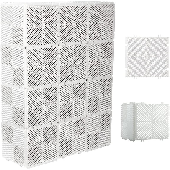 Ready Covers EZ Connect Vented Radiator Safety Panel – 50" Protective Heating Cabinet for Home or Office, Made of Durable Plastic