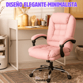 thumbnail image 2 of silla master de oficina rosa inmatmex, 2 of 10