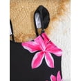 thumbnail image 6 of Miaoju Girls One Piece Swimsuit 12-14 Ruffle Tankini Sets Quick Dry Contrast Color Beach Skirt Cute Ruched Bathing Suit Modest Swimwear with Cover Up Spaghetti Strap, 6 of 6