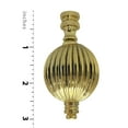 thumbnail image 3 of Royal Designs Fan Pull Chain with Balloon Shaped Finial ? Polished Brass, 3 of 3