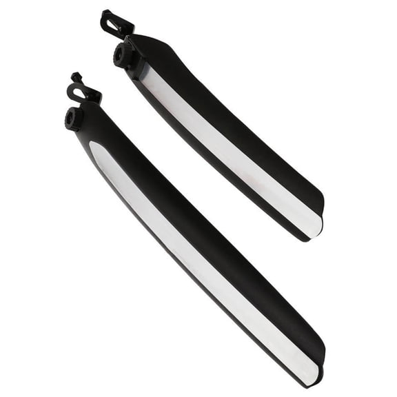 Folding Bicycles Mudguards Set, Thickening Widening Bicycles Front Rear Mud Guard Adjustable Mountain Bikes Mudguard