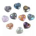 thumbnail image 3 of U8MO 10pcs 14mm Heart Colorful Crystal Glass Loose Beads For Jewelry Making DIY Lot-Green, 3 of 6