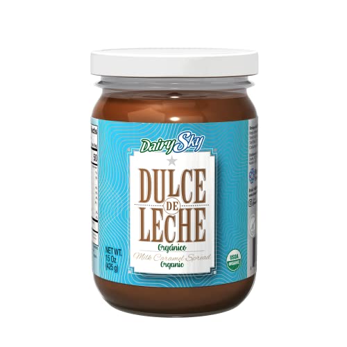 Dairysky Dulce De Leche Milk 15 Oz Organic Milk Caramel Sauce For