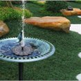 thumbnail image 4 of Fuente de agua con energía solar, piscina al aire libre, estanque, baño para pájaros, bomba de agua sumergible, espray de fuente AweSitey  HA5785-00B, 4 of 6