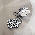 thumbnail image 7 of for AirPods Pro Generation Case Cover, Elegant Brown Leopard Cow Rainbow Soft Silicone Protector with Keychain Compatible with AirPod Pro Thin Charging Case -Leopard, 7 of 7