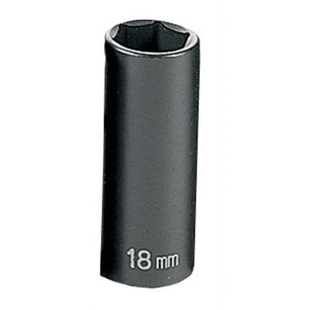 

Grey Pneumatic SOC 18MM 3/8D IMP 6PT DP