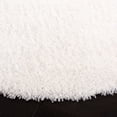thumbnail image 4 of SAFAVIEH August Sophia Solid Plush Shag Area Rug, White, 6'7" x 6'7" Round, 4 of 8