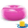 thumbnail image 1 of Ejercicio de donas, entrenamiento, entrenamiento básico, pelota de estabilidad suiza para yoga, pilates y entrenamiento de equilibrio en el gimnasio, la oficina o el aula. Ormromra 220355-2, 1 of 8