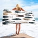 thumbnail image 1 of Microfiber Beach Towel Super Colorful Bath Towel Sandproof Beach Blanket Multi-Purpose Towel For Travel Swimming Pool 30x60 Inch, 1 of 8