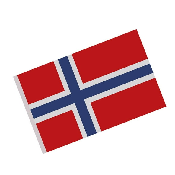 Esquirla NORWAY FLAG OF NORWEGIAN LARGE QUALITY POLYESTER FLAG 90cm X 150cm - 5ft X 3ft